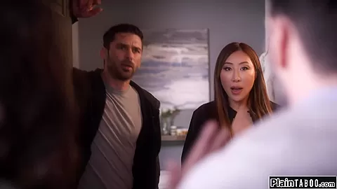 Asian catches bf cheating and cheats back by getting fucked
