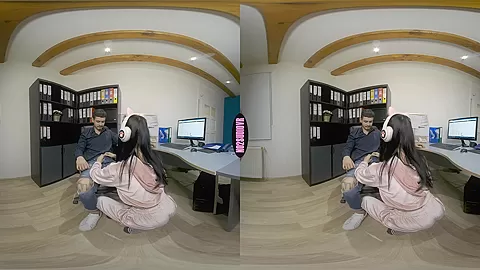 At the Office - Hot Massage