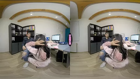 At the Office - Hot Massage