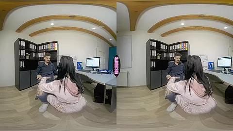 At the Office - Hot Massage