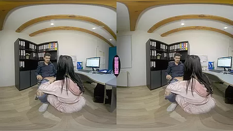At the Office - Hot Massage