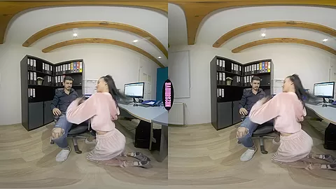 At the Office - Hot Massage
