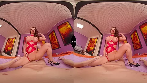 Hot Monica Fox In Red Gets Your Hard Dick
