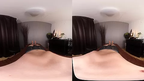 Real Life Private Sex with the Clerk at the Massage Parlor - Sexy Tanned JAV Idol Sucks Your Dick and Fucks You in VR