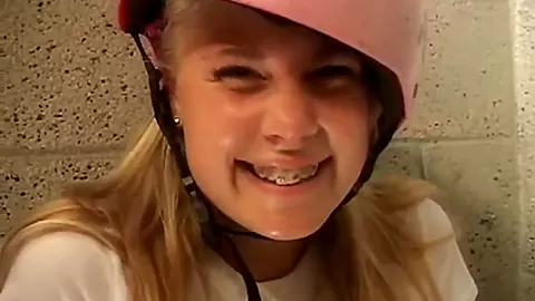 Cute blonde teen 18+ enjoys solo pleasure