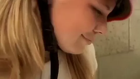 Cute blonde teen 18+ enjoys solo pleasure