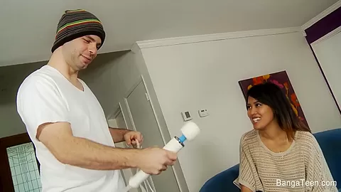 Horny Asian Slut Pleases A Hard Cock - BangaTeen