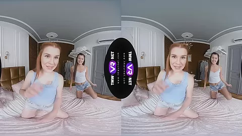 Cuties Show Their Spicy Friendship - Teen Lesbian 3D Porn