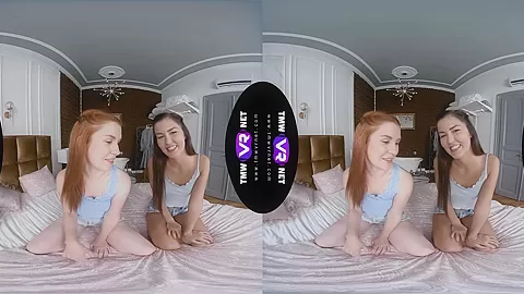 Cuties Show Their Spicy Friendship - Teen Lesbian 3D Porn