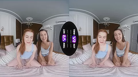 Cuties Show Their Spicy Friendship - Teen Lesbian 3D Porn