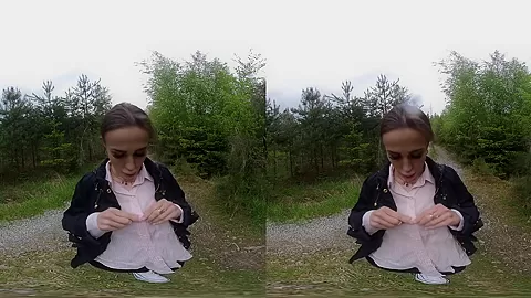 Peeing in Nature - Cute Amateur Wet and Wild Outdoors