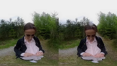 Peeing in Nature - Cute Amateur Wet and Wild Outdoors