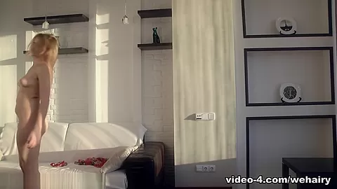 Baby Lizza In A Striptease And Masturbation Video