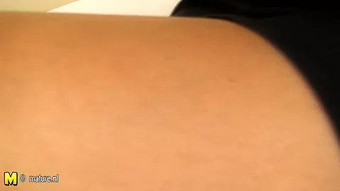 Naughty Brunette Housewife Playing With Her Pussy - MatureNL