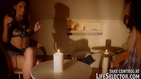 Naughty Seance with young teens 18+