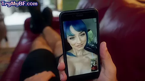 Gagging GF and BFF sluts share BF cock in POV threeway