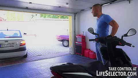 Slutty girl fucks for her license