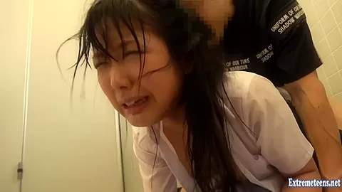 Ambushed In Public Toilet Slapped Piston Action Extreme SM Idol Cries Receives Creampie New For March