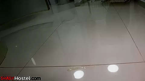 Heavy breasted MILF enjoys bathroom 3some with babe