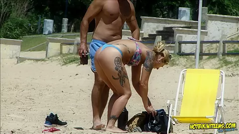 Big Ass Latina Milf Wearing Small Sexy Thongs