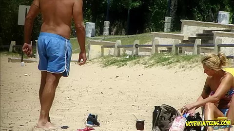 Big Ass Latina Milf Wearing Small Sexy Thongs