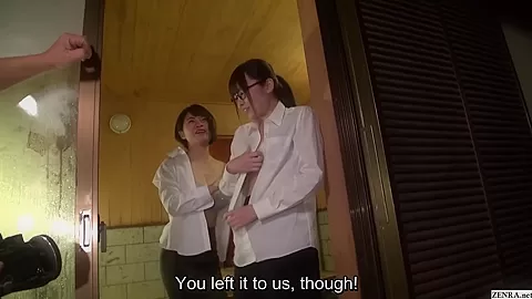 Japanese female employees take in a cheating wives orgy