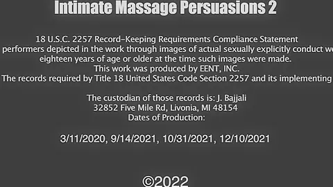 Intimate Massage Persuasions 2 2022 - AdultEmpire