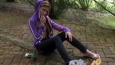 Ellie 18 loves Outdoor Fingering