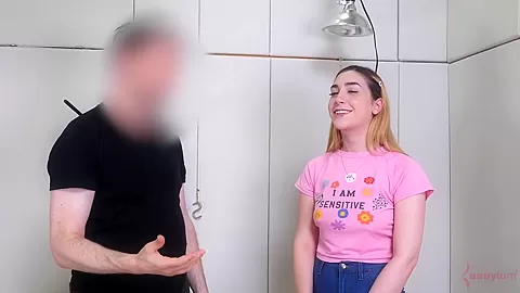Ass fucked teen 18+ sub gets facial after fuck