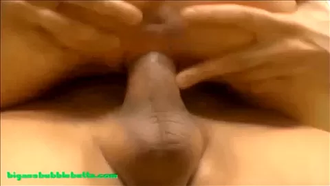 HD bubble ass brunette gets hammered hard and cum on ass