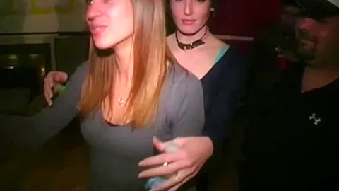 teen 18+ lesbos lick pussy at frat party