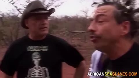 Black ebony submissive whore interracial hardcore outdoors