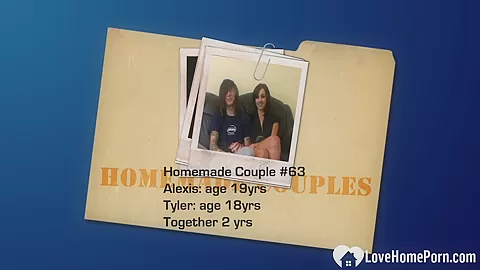 Brunette sucked her boyfriend’s hard cock before sex