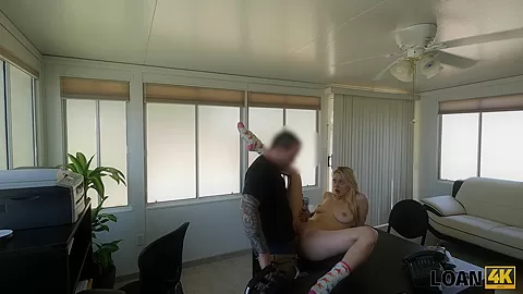 LOAN4K. Young stripper dancing on a dick of the loan