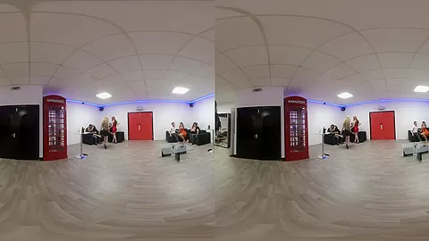 UK Sex Party (4 guys, 6 girls) - VR Porn Orgy - SexLikeReal