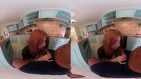 Blowjob Morning by Neko Kimiko On High Hills For Old Professor; Hot and Horny Redhead Amateur