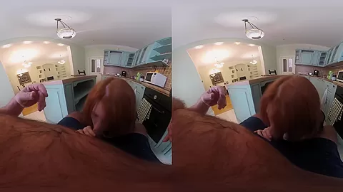 Blowjob Morning by Neko Kimiko On High Hills For Old Professor; Hot and Horny Redhead Amateur