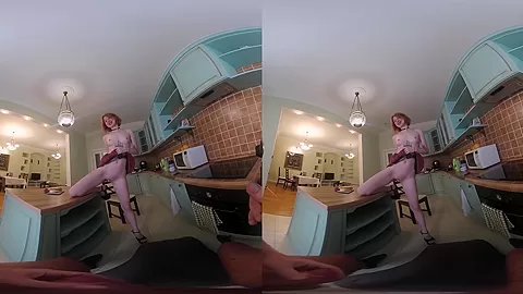 Blowjob Morning by Neko Kimiko On High Hills For Old Professor; Hot and Horny Redhead Amateur