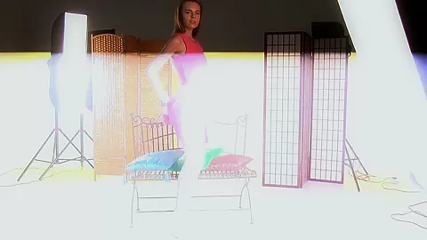Ballerina teen 18+ Practiced Her Joint Work Naked