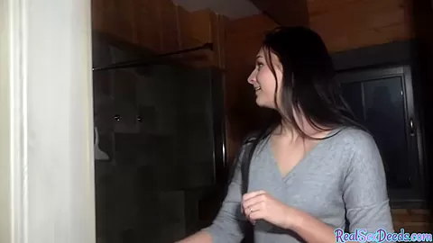 Pulled slim eurobabe stuffed in POV before giving blowjob