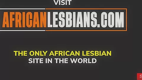 Lesbian Ebony College Friends Toying after Walk in Public Park