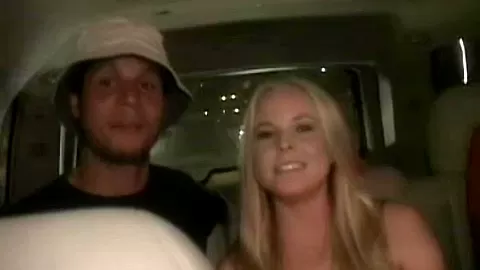 Horny Couple Get away to their party to do a sex scene