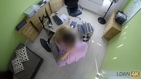 LOAN4K. Agent bangs tight teen 18+ pussy then he approves girls loan