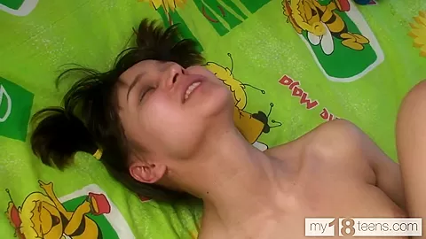 MY18TEENS - She likes to fuck in all positions and suck cock