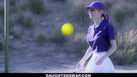 DaughterSwap - Cute Tennis Girls Fucked by Stepdads