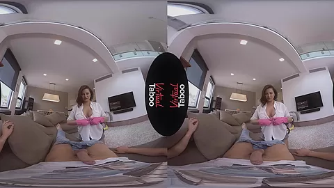 Step mom's Up To A Dirty Cleaning