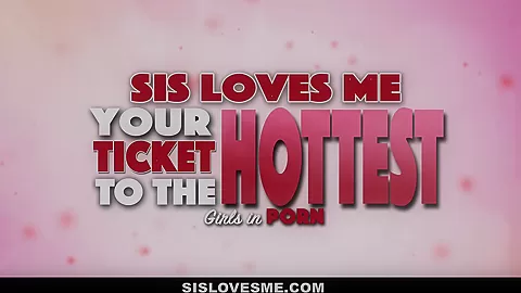 SisLovesMe - Cute Horny Stepsis Grinds Stepbros Cock