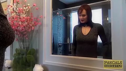 Fancy English whore rammed in pussy and mouth