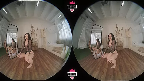 Shaking On Mirror - Vr Queens - Vr Porn Video