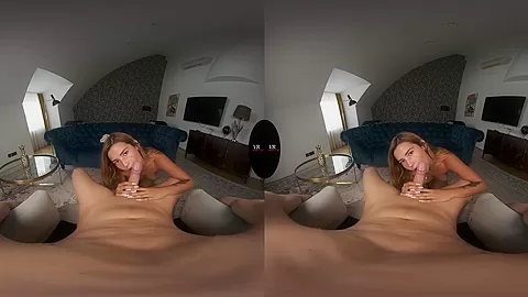 Smoking Hot Latina Agatha Drains your Balls - Edging Blowjob VR Fetish Cumshot
